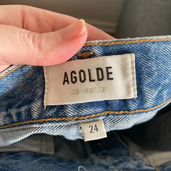 AgoldeTapered Denim Jeans Size 24